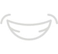Icon: Lächelnder Mund